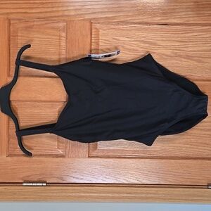 Hurley NWT Black Women's One Piece Swimsuit